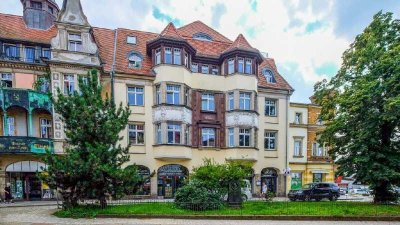 Stilvoll wohnen an der Dresdner Heide – 3-Raumwohnung mit Balkon und offener Küche
