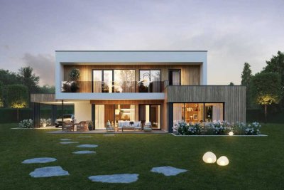 MODERN LIVING AT IT´S BEST – KLARE LINIEN UND NATÜRLICHE MATERIALIEN. INKLUSIVE BAUPLATZ!