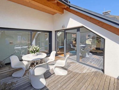 Lichtdurchflutete Maisonette mit Dachterrasse im Herzen von Mondsee