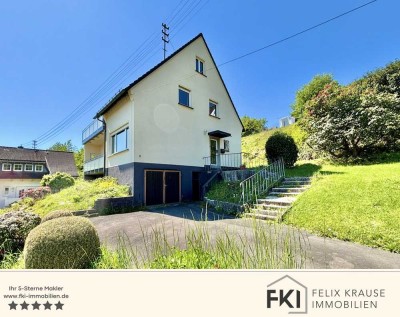 **modernisiertes Einfamilienhaus in sonniger Lage von Niederfischbach**