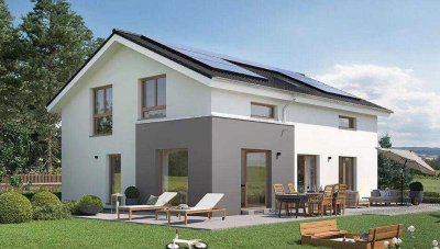 INKLUSIVE GRUNDSTÜCK! Ganz viel Platz für die Familie! Effizienter Neubau von LivingHaus!