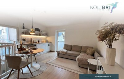 Vollmöblierte 2,5-Zimmer-Maisonette-Wohnung mit Balkon in Maxglan