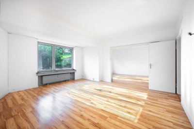Aachen Lousberg/Salvatorberg: Bezugsfreie 4-Zi.-Whg. mit eigenem Garten und Garage in TOP-Lage!