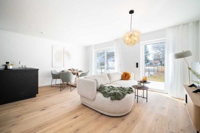 KÜCHE INKLUSIVE! Toll geschnittene 4-Zimmer-Gartenwohnung mit 2 Bädern