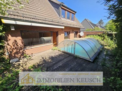 Einfamilienhaus in in begehrter & zentraler Lage von HB-Neustadt mit Potential, Garage, Balkon&Pool