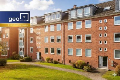 Bürgerparknähe: modernisierte 1-Zimmer-Wohnung im EG