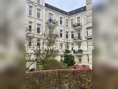 Tauschwohnung: Gepflegte Altbau-Wohnung, schöner Stuck, Hoheluft/Eppendorf