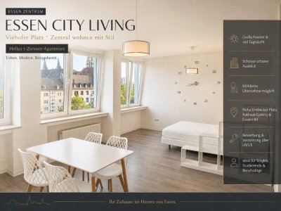 Zentrales 1-Zimmer-Apartment am Viehofer Platz