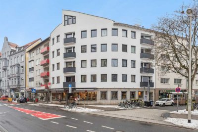 Modernisiertes Wohnambiente mit Balkon und großzügigem Raumkonzept