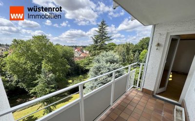 +++BAD HOMBURG: GEPFLEGTE 3 ZIMMER WOHNUNG IM 5. OG MIT BALKON UND BLICK+++