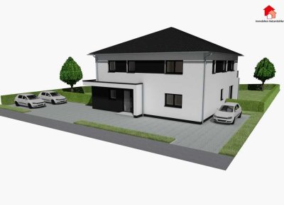 elegante Etagenwohnung mit Balkon und Gartenanteil - in energieeffizienter Bauweise - PV-Anlage