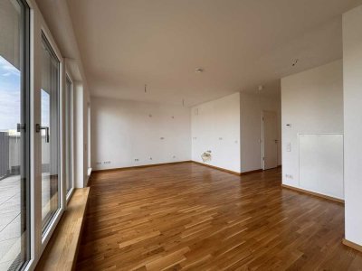 * Penthouse im SÜDEN * NEUBAU * 3 Zimmer * frei *  2x Terrasse * Fußbodenheizung *