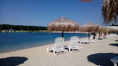 Haus am See - Ferienhaus - Mobilheim / Blaue Lagune Wachtendonk