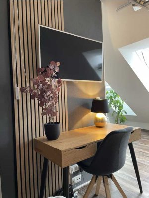 Stilvolle 1,5-Zimmer-DG-Wohnung mit gehobener Innenausstattung in Oberding