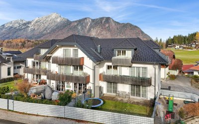 NEUWERTIGE 4-ZIMMER-MAISONETTE-WOHNUNG MIT 2-TG-STELLPLÄTZEN UND BERGBLICK IN GROSSGMAIN