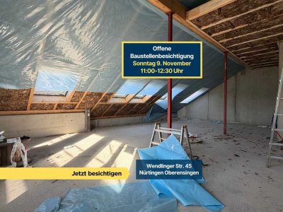 Nürtingen Whg A12: attraktive 3,5-Zimmer-Dachgeschosswohnung mit Balkon