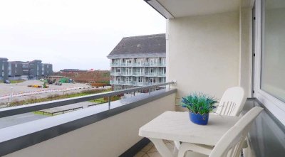 DIREKT am STRANDÜBERGANG mit kl. MEERBLICK !
