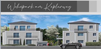 Exklusives Neubau-Penthouse: Lichtdurchflutete 3-Zi.-Wohnung in bevorzugter Ruhelage - Haus A, WHG 5