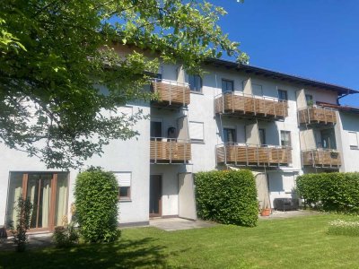 Selbst einziehen oder vermieten: Gepflegte 1,5 Zimmer-Erdgeschosswohnung in Traunstein