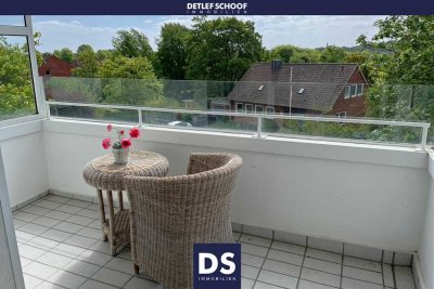 Geräumige 2-Zimmer-ETW mit Essdiele und aussichtsreichem Balkon in Kronshagen