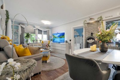 Vermietete 2-Zimmer-Wohnung mit Westbalkon und Garagenstellplatz