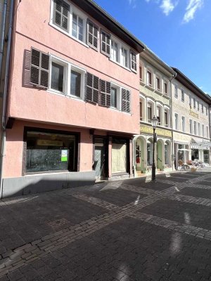 Rarität-Wohn- und Geschäftshaus in der Fussgängerzone Alzey für Altbauliebhaber zum  Sanieren