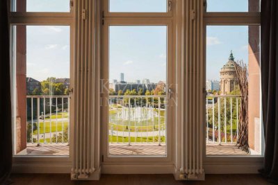 Penthouseflair am Friedrichsplatz - Exklusives Arkadendomizil mit Wasserturm- & Skylineblick!