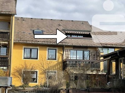 2-Zimmer-ETW unterhalb Gymnasium mit Dachloggia !