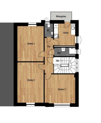 3-Zimmer-WG für Studierende & Azubis in saniertem Altbau