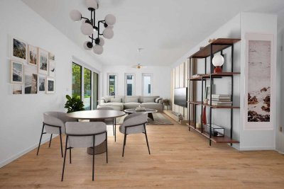 Sofort einziehen - 3 Zimmer Gartenwohnung inklusive Stellplatz