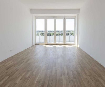 Über den Dächern von Mainz: Moderne 2-Zimmer-Wohnung im 8. OG  von Haus "Fontes"