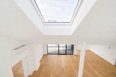 Moderne 5-Zimmer-Galerie-Whg mit Dachterrasse zentral gelegen in der Leopoldstr.- Ecke Ainmillerstr.