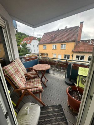Helle 2-Zimmer-Wohnung mit Balkon und Stellplatz