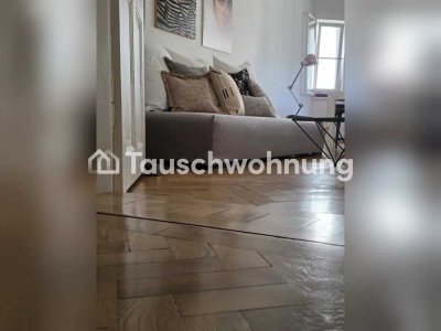 Tauschwohnung: 4-Zi.-Altbau-Whg. in Schwabing, 110 m², Balkon