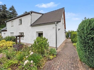 Plaußig-Portitz - Doppelhaushälfte mit 4 Zimmern und schönem Garten in gewachsener Siedlungslage