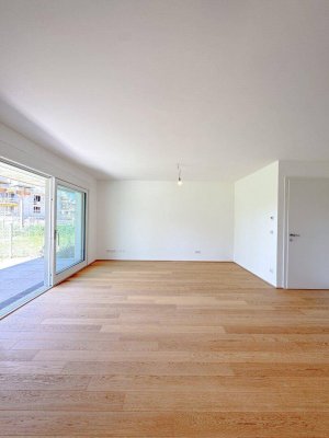 Helle 121 m² Eigentumswohnung – Erstbezug mit Garten, Balkon &amp; Terrasse