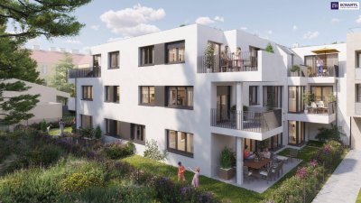 Nachhaltig &amp; exklusiv: Großzügige 2-Zimmer Gartenwohnung in ruhiger Umgebung! Ihr modernes Refugium mit Top-Anbindung!