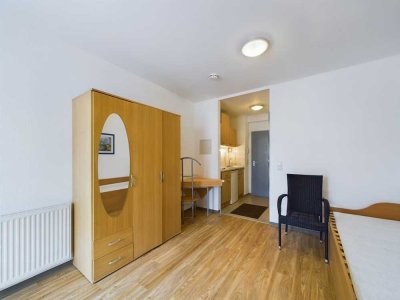 Möbliert & Provisionsfrei! Praktische 1-Zimmer-Wohnung in zentraler Lage zum Kauf in Bingen.