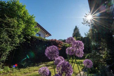 Gartenparadies - hochwertige 4-Zimmer-Wohnung mit Bergblick