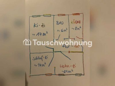 Tauschwohnung: Tausche günstige 3-RW gegen 3-4 RW