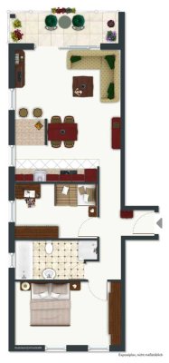 Moderne 3-Zimmer-Eigentumswohnung mit Balkon, Aufzug und Tiefgaragenstellplatz in zentraler Lage von