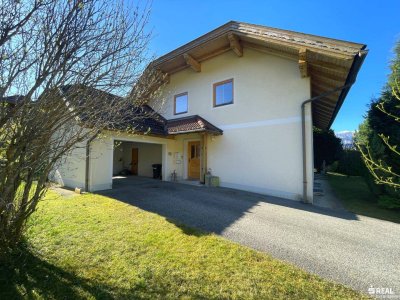 Wohnen am Sonnenplateau oberhalb vom Millstätter See - Wohnhaus mit Garage!