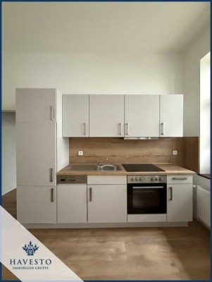 Gemütliche 1-Raum-Wohnung mit großem Küchen- und Essbereich in ruhiger Hinterhoflage