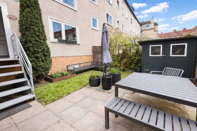 Eine Perle in Hannover-Südstadt- 2,5 Zi. Whg. 
Kernsanierung 2021inkl. Gartengrundstück 45 m²