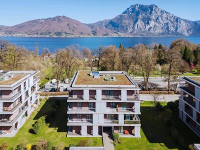 REFUGIUM - Hochwertiges WOHNEN IN BEGEHRTER LAGE am Traunsee - 54 m² Terrasse - mehrere TG-Plätze optional