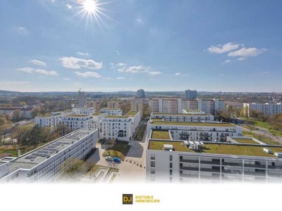 3 Zimmer, Energieeffizienzklasse A, Panorama-Aussicht, „convertible“ Loggia