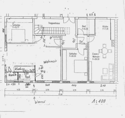 Helle 2-Zimmer Wohnung im 1. OG in Karlsruhe-Grötzingen