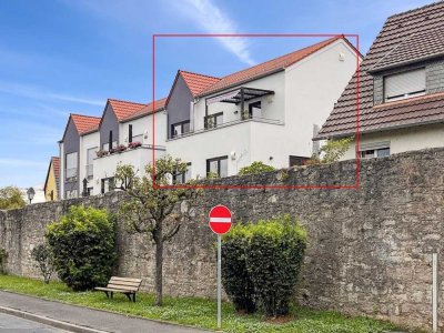 Moderne 4-Zimmer-Wohnung mit ganz viel Platz und Blick über den Main, in Eibelstadt