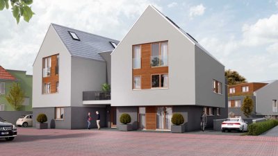 Neubau! 3-Zimmer Erdgeschosswohnung mit Wintergarten in Rodgau-Weiskirchen!