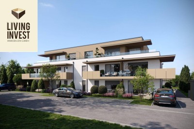 Landliebe in Fischlham | Neubau-Highlight: 3-Zimmer-Eckwohnung mit überdachter Terrasse - Haus 2 TOP 1